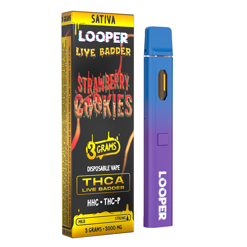 strawberry cookies | live badder | 3g | sativa