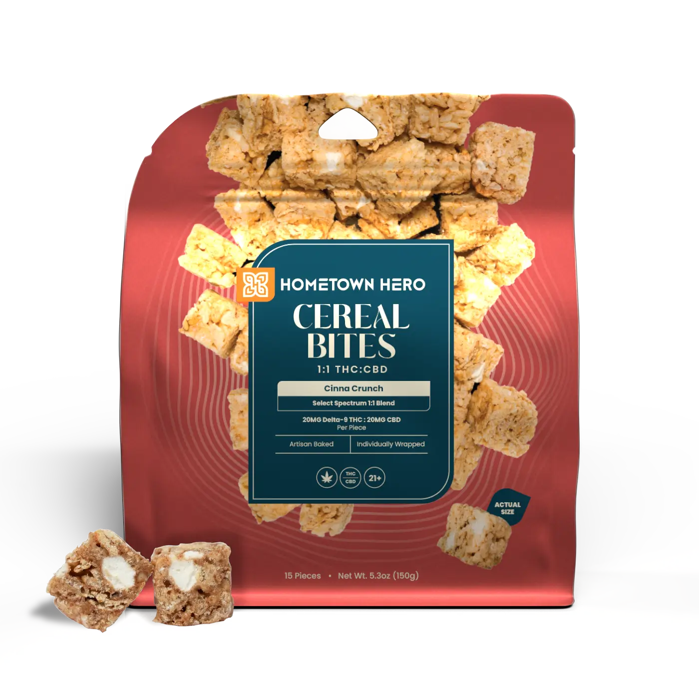 cinna crisp | cereal bites | 15 ct.
