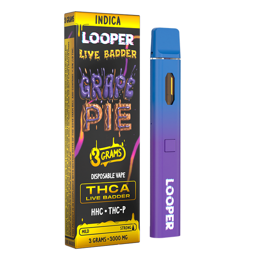 grape pie | live badder | 3g | indica
