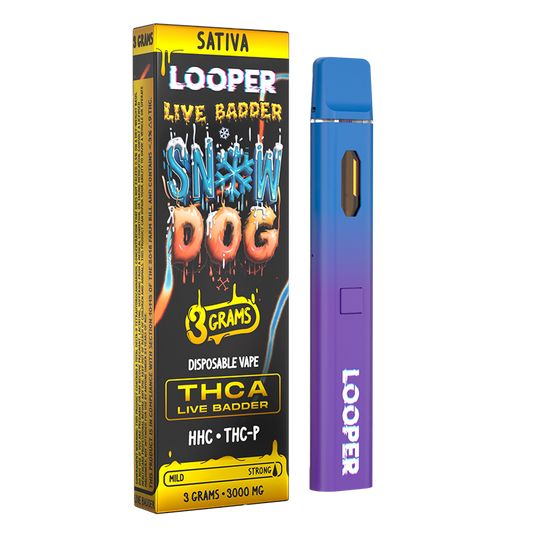 snow dog | live badder | 3g | sativa