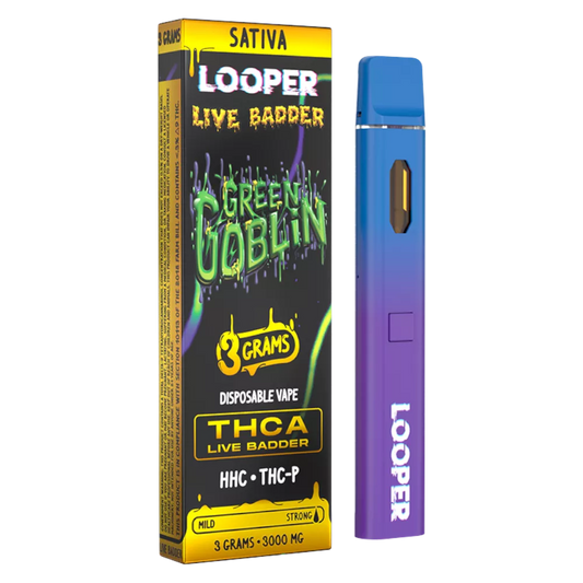 green goblin | live badder | 3g | sativa