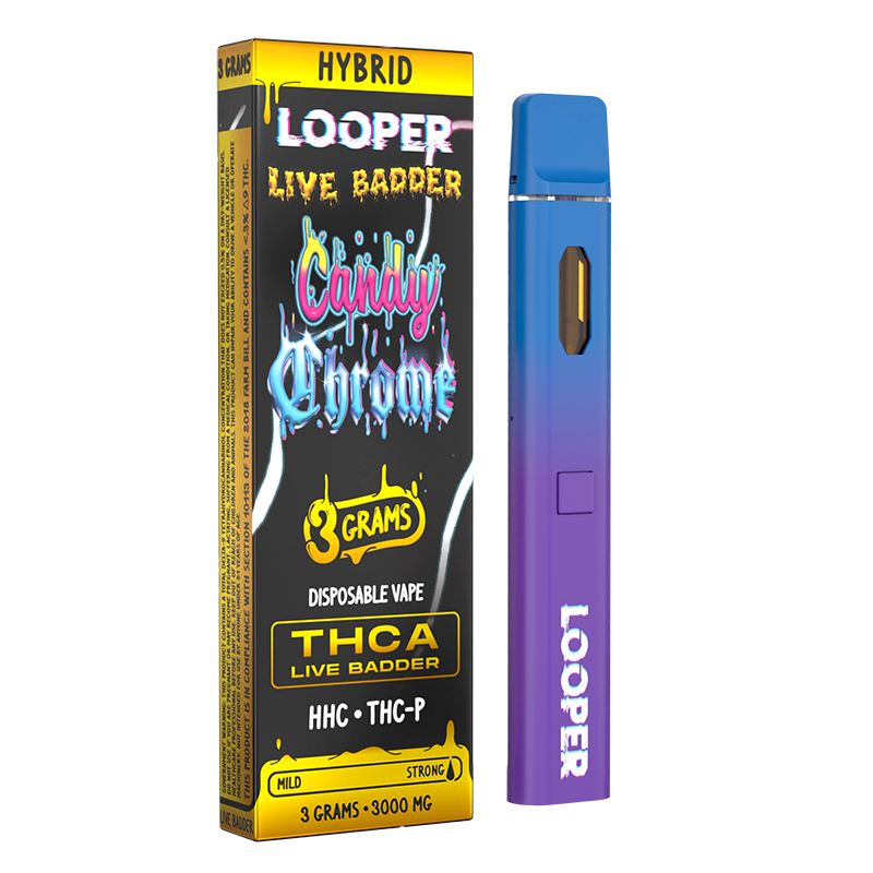 candy chrome | live badder | 3g | hybrid